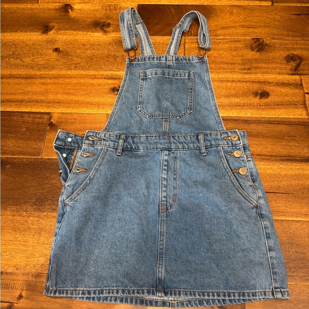 Forever 21 Blue Denim Overalls